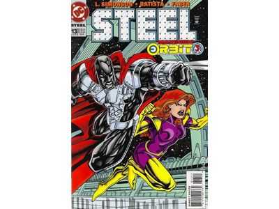 Comic Books DC Comics - Steel (1994) 013 (Cond. VF-) - 13962 - Cardboard Memories Inc.
