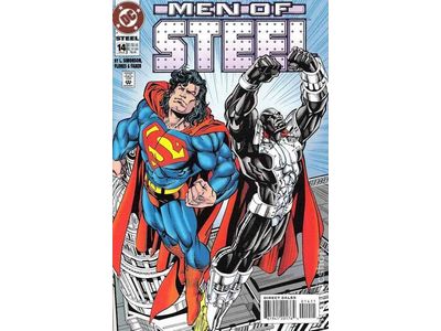 Comic Books DC Comics - Steel (1994) 014 (Cond. VF-) - 13963 - Cardboard Memories Inc.