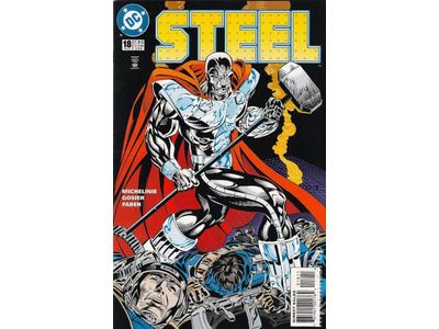 Comic Books DC Comics - Steel (1994) 018 (Cond. VF-) - 13967 - Cardboard Memories Inc.