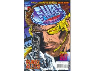 Comic Books Marvel Comics - Fury of Shield (1995) 003 (Cond. VF-) - 14214 - Cardboard Memories Inc.