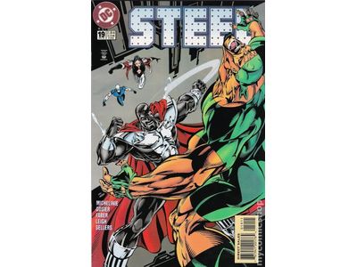 Comic Books DC Comics - Steel (1994) 019 (Cond. VF-) - 13968 - Cardboard Memories Inc.