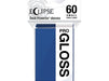 Supplies Ultra Pro - Eclipse Gloss Deck Protectors - Small Size - 60 Count Pacific Blue - Cardboard Memories Inc.