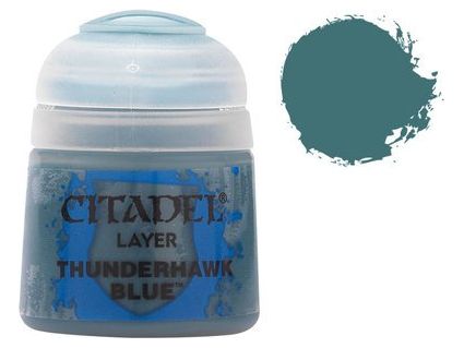 Paints and Paint Accessories Citadel Layer - Thunderhawk Blue 22-53 - Cardboard Memories Inc.