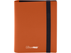 Supplies Ultra Pro - 2 Pocket - Eclipse Pro Binder - Pumpkin Orange - Cardboard Memories Inc.