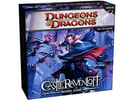 Board Games Wizards of the Coast - Dungeons and Dragons - Castle Ravenloft Board Game - Cardboard Memories Inc.