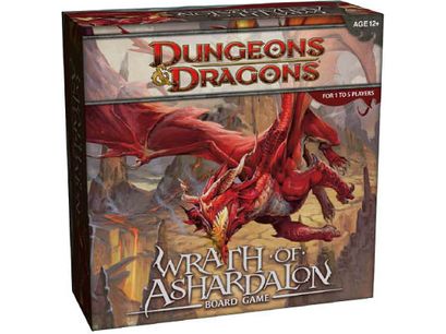 Board Games Wizards of the Coast - Dungeons and Dragons - Wrath of Ashardalon - Board Game - Cardboard Memories Inc.