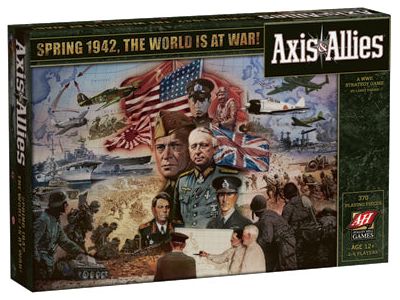 Board Games Avalon Hill - Axis and Allies - 1942 2nd Edition - Board Game - Cardboard Memories Inc.