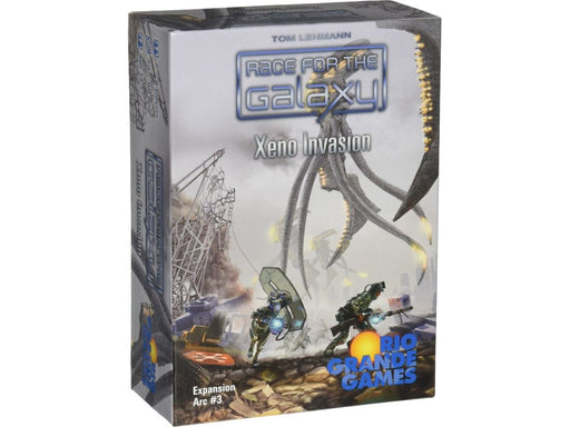 Board Games Rio Grande Games - Race for the Galaxy - Xeno Invasion Expansion - Cardboard Memories Inc.
