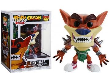 Action Figures and Toys POP! - Games - Crash Bandicoot - Tiny Tiger - Cardboard Memories Inc.