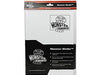 Supplies Monster - 9-Pocket Binder - Matte White With Black Pages - Cardboard Memories Inc.