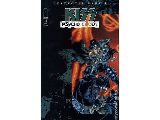 Comic Books, Hardcovers & Trade Paperbacks Image Comics - Kiss Psycho Circus (1997) 010 (Cond. VF-) - 14922 - Cardboard Memories Inc.