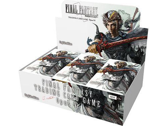 Trading Card Games Square Enix - Final Fantasy - Opus VI - Booster Box - Cardboard Memories Inc.