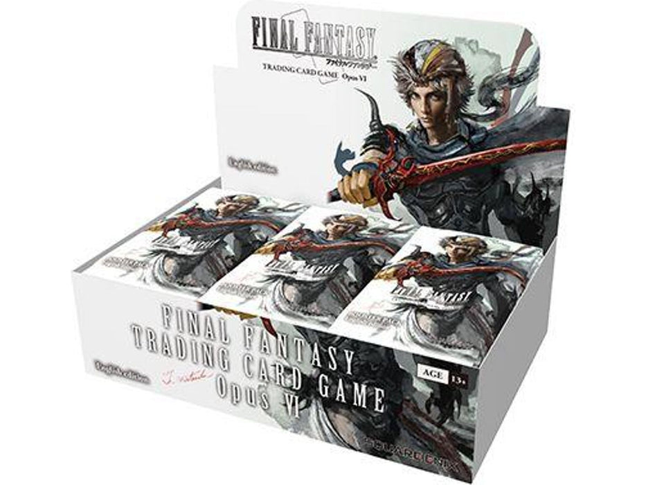 Trading Card Games Square Enix - Final Fantasy - Opus VI - Booster Box - Cardboard Memories Inc.