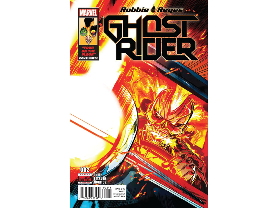 Comic Books Marvel Comics - Robbie Reyes Ghost Rider 02 - 5011 - Cardboard Memories Inc.