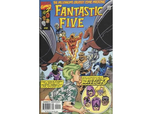 Comic Books, Hardcovers & Trade Paperbacks Marvel Comics - Fantastic Five (1991 1st Series) 002 (Cond. FN/VF) - 15269 - Cardboard Memories Inc.
