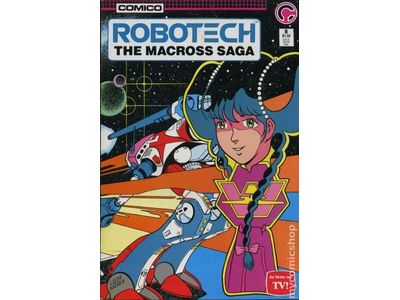 Comic Books Comico - Robotech The Macross Saga (1985-1989) 008 (Cond. FN/VF) - 13714 - Cardboard Memories Inc.