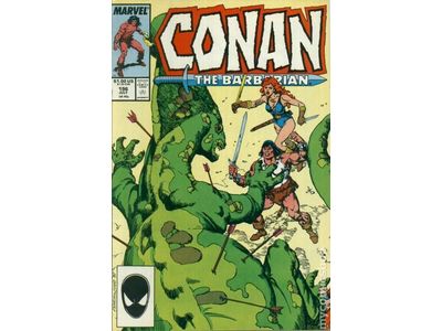 Comic Books, Hardcovers & Trade Paperbacks Marvel Comics - Conan The Barbarian (1970) 196 (Cond. VF-) - 14988 - Cardboard Memories Inc.