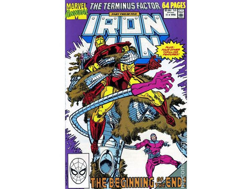 Comic Books Marvel Comics - Iron Man (1968 1st Series) Annual 011 (Cond. FN/VF) - 16120 - Cardboard Memories Inc.