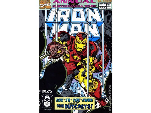 Comic Books Marvel Comics - Iron Man (1968 1st Series) Annual 012 (Cond. FN/VF) - 16119 - Cardboard Memories Inc.