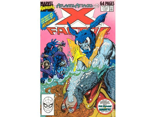 Comic Books Marvel Comics - X-Factor (1986 1st Series) Annual 004 (Cond. FN) - 12138 - Cardboard Memories Inc.