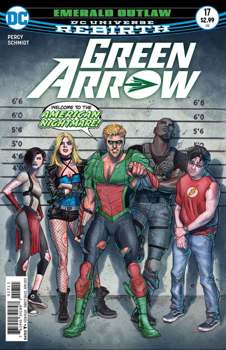 Comic Books DC Comics - Green Arrow (2016 5th Series) 017 (Cond. FN) - 4280 - Cardboard Memories Inc.