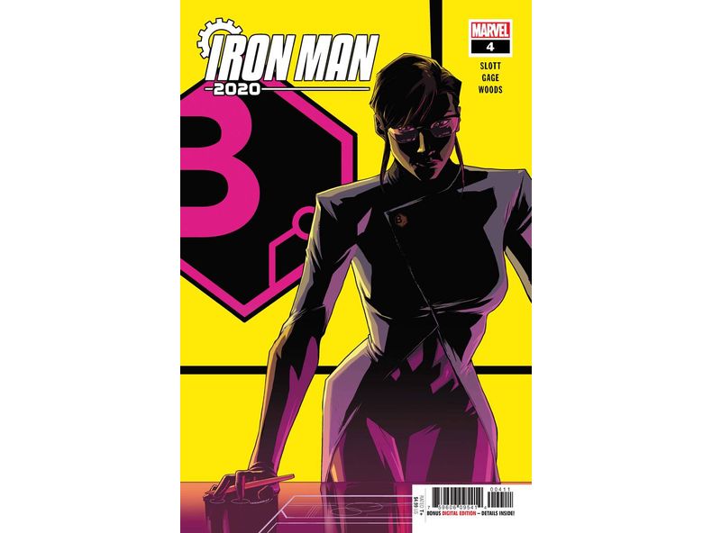 Comic Books Marvel Comics - Iron Man 2020 004 of 6 - 5030 (Cond. VF-) 15514 - Cardboard Memories Inc.