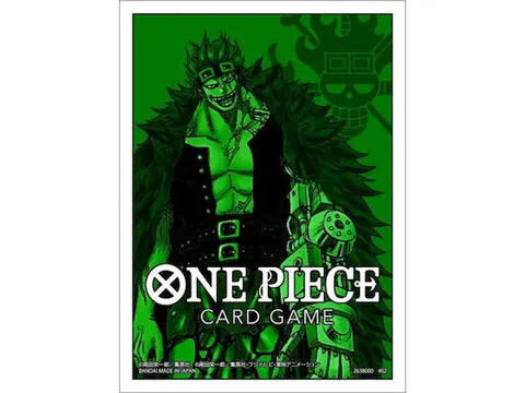 collectible card game Bandai - One Piece Card Game - Captain Kid - Card Sleeves - Standard 70ct - Cardboard Memories Inc.