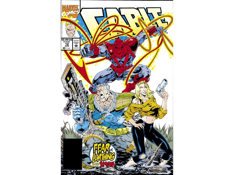 Comic Books Marvel Comics - Cable (1993 1st Series) 012 (Cond. FN/VF) - 13001 - Cardboard Memories Inc.