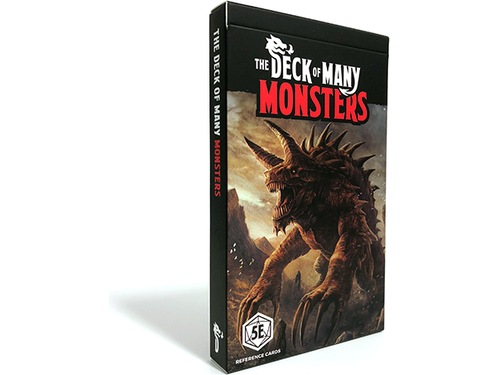 Role Playing Games The Deck of Many - Dungeons and Dragons - 5th Edition - The Deck of Many - Monsters - Cardboard Memories Inc.