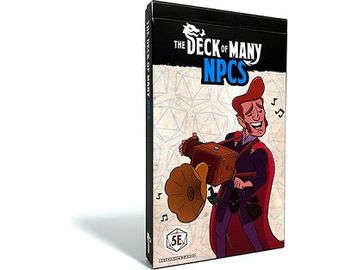 Role Playing Games The Deck of Many - Dungeons and Dragons - 5 Edition - NPCS - Cardboard Memories Inc.