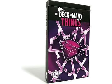 Role Playing Games The Deck of Many - Dungeons and Dragons - 5th Edition - The Deck of Many - Things - Cardboard Memories Inc.