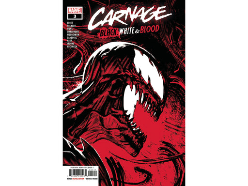 Comic Books Marvel Comics - Carnage Black White and Blood 003 of 4 (Cond. VF-) - 11916 - Cardboard Memories Inc.