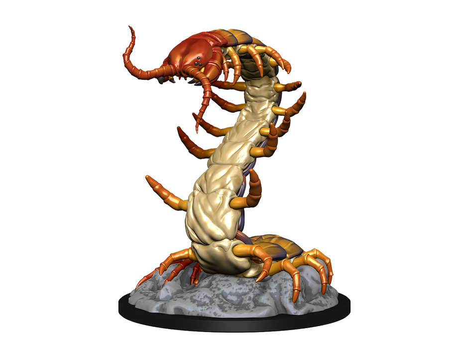 Role Playing Games Paizo - Pathfinder - Unpainted Miniatures - Deep Cuts - Giant Centipede - 90332 - Cardboard Memories Inc.
