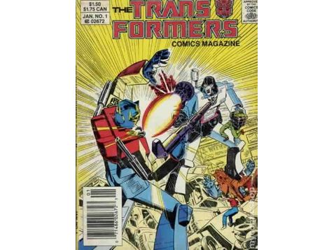 Comic Books, Hardcovers & Trade Paperbacks Marvel Comics - Transformers Comic Magazine Digest (1987) 001 (Cond. VF-) - 14659 - Cardboard Memories Inc.