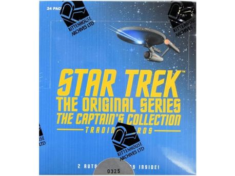 Non Sports Cards Rittenhouse - 2018 - Star Trek The Original Series The Captains Collection - Hobby Box - Cardboard Memories Inc.