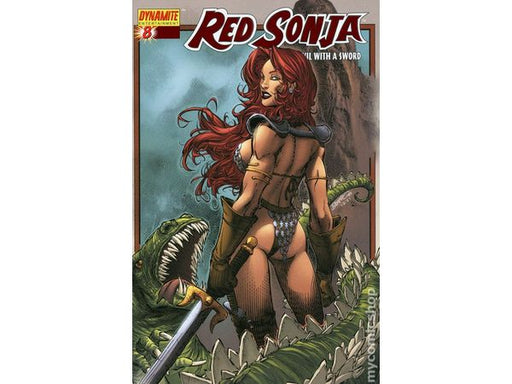 Comic Books Dynamite Entertainment - Red Sonja (2005) 008 - CVR D Peterson Variant Edition (Cond. FN/VF) - 13031 - Cardboard Memories Inc.