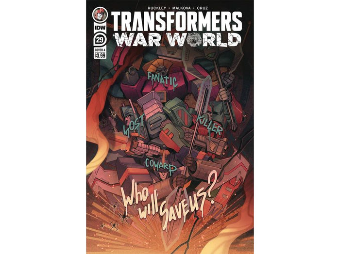 Comic Books IDW Comics - Transformers 029 - Cover A Malkova (Cond. VF-) - 11928 - Cardboard Memories Inc.