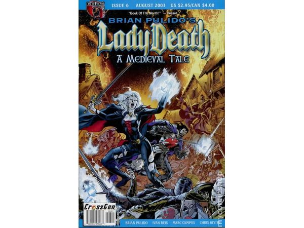 Comic Books CrossGen Comics - Lady Death A Medeival Tale (2003) 006 (Cond. FN/VF) - 13037 - Cardboard Memories Inc.