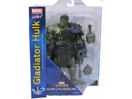Action Figures and Toys Diamond Select - Marvel Action Figure - Gladiator Hulk - Cardboard Memories Inc.