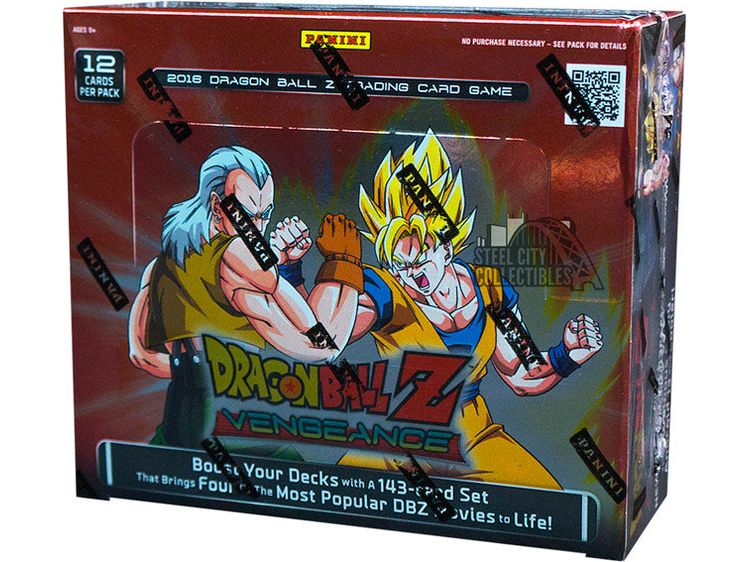 dragon ball z vengeance booster box Panini