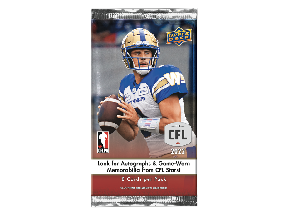 Sports Cards Upper Deck - 2022 - CFL Football - Hobby Box - Cardboard Memories Inc.