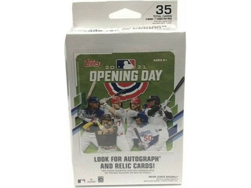 Sports Cards Topps - 2021 - Baseball - Opening Day - Hanger Box - Cardboard Memories Inc.