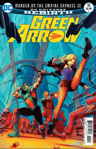 Comic Books DC Comics - Green Arrow (2016 5th Series) 010 (Cond. FN) - 4269 - Cardboard Memories Inc.