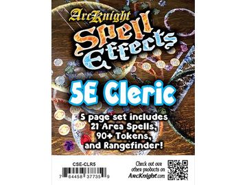 Board Games Arc Knight - Spell Effects - 5E Cleric - Cardboard Memories Inc.