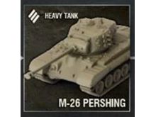 miniatures Gale Force Nine - World of Tanks - Wave 4 - American - M26 Pershing - Heavy Tank - 494589 - Cardboard Memories Inc.