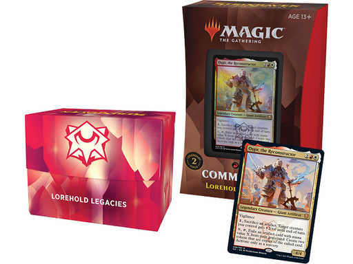 Trading Card Games Magic The Gathering - 2021 - Strixhaven - Commander Deck - Lorehold Legacies - Cardboard Memories Inc.