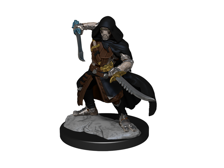 Role Playing Games Wizkids - Dungeons and Dragons - Unpainted Miniature - Nolzurs Marvellous Miniatures - Warforged Rogue - 90236 - Cardboard Memories Inc.