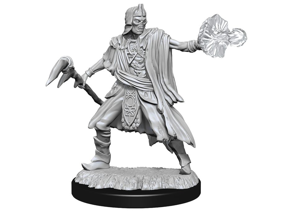 Role Playing Games Wizkids - Dungeons and Dragons - Unpainted Miniature - Nolzurs Marvellous Miniatures - Allip and Deathlock - 90316 - Cardboard Memories Inc.