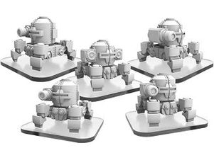 Collectible Miniature Games Privateer Press - Monsterpocalypse - Zerkalo - Propo Walker - Blister - PIP 51107 - Cardboard Memories Inc.