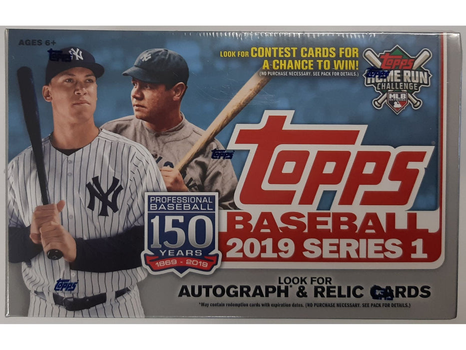 Sports Cards Topps - 2019 - Baseball - Series 1 - Retail Box - Cardboard Memories Inc.